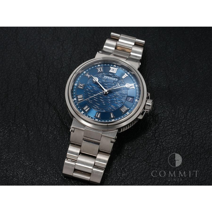 ブレゲ マリーン Ref.5517BB/Y2/BZ0 ホワイトゴールド ブルー文字盤 | ブレゲ | 10