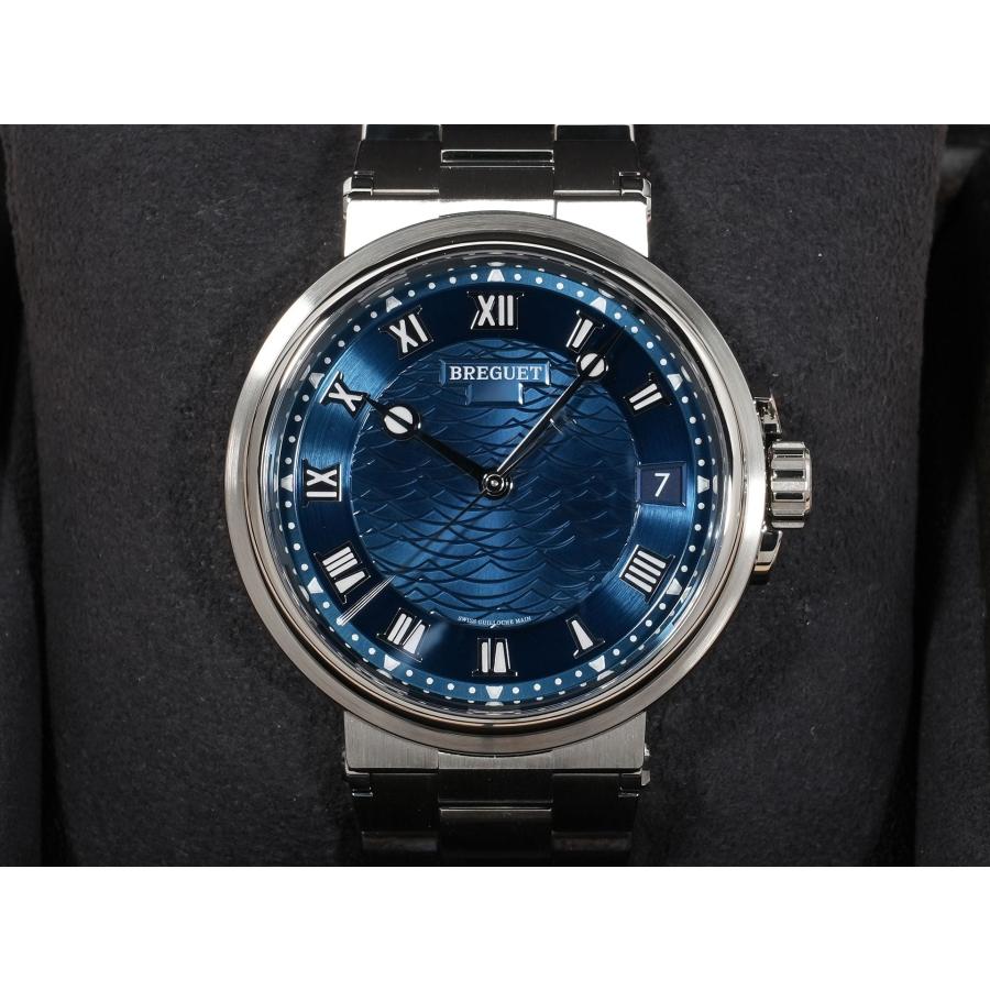 ブレゲ マリーン Ref.5517BB/Y2/BZ0 ホワイトゴールド ブルー文字盤 | ブレゲ | 01