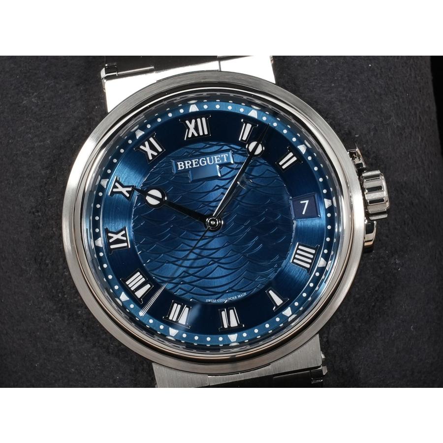 ブレゲ マリーン Ref.5517BB/Y2/BZ0 ホワイトゴールド ブルー文字盤 | ブレゲ | 02