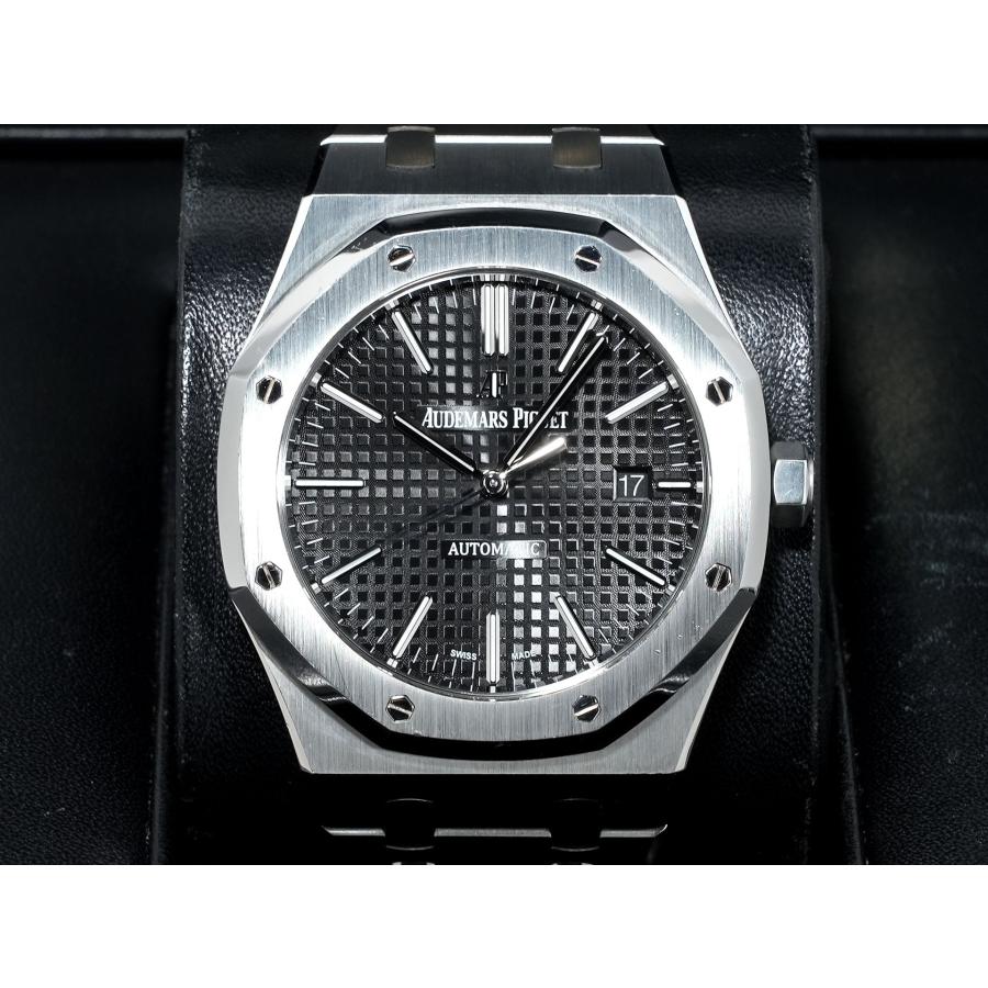 オーデマピゲ ロイヤルオーク Ref.15400ST.OO.1220ST.01 ステンレススチール ブラック文字盤 | ロイヤルオーク | 01