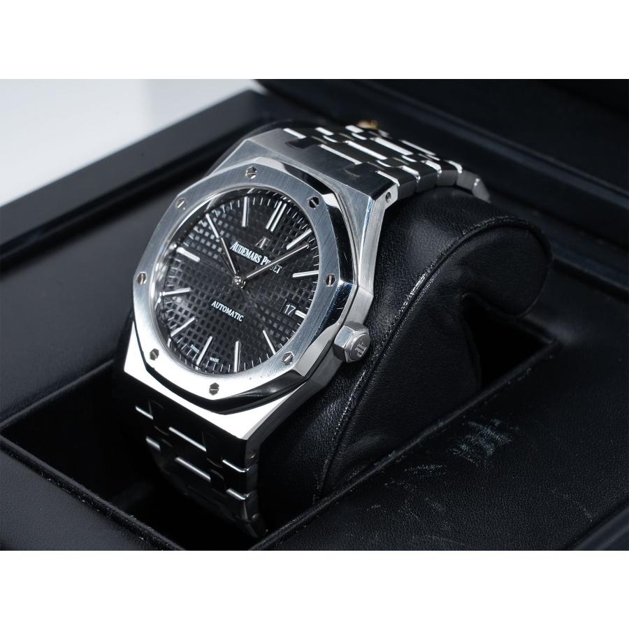 オーデマピゲ ロイヤルオーク Ref.15400ST.OO.1220ST.01 ステンレススチール ブラック文字盤 | ロイヤルオーク | 03