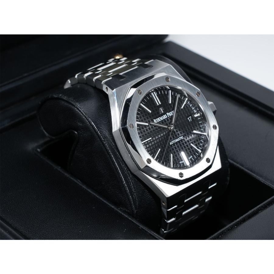 オーデマピゲ ロイヤルオーク Ref.15400ST.OO.1220ST.01 ステンレススチール ブラック文字盤 | ロイヤルオーク | 04
