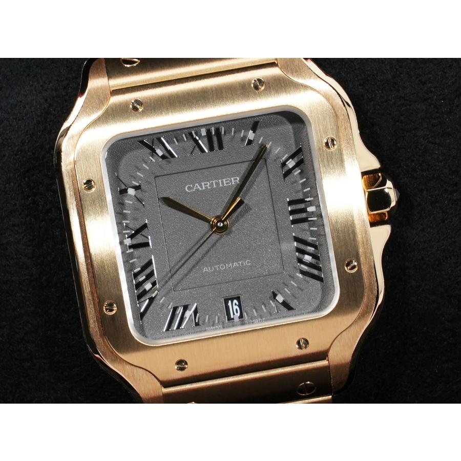 カルティエ サントス ドゥ カルティエ LM 日本限定 Ref.WGSA0101 18KYG グレー文字盤 | Cartier | 02