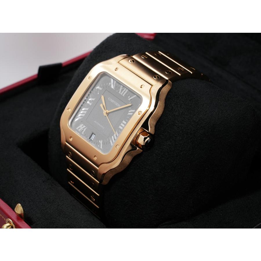 カルティエ サントス ドゥ カルティエ LM 日本限定 Ref.WGSA0101 18KYG グレー文字盤 | Cartier | 03