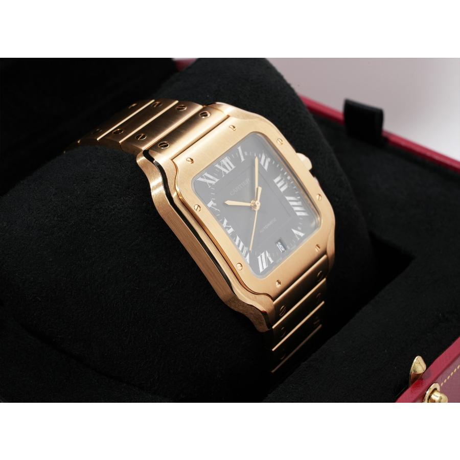 カルティエ サントス ドゥ カルティエ LM 日本限定 Ref.WGSA0101 18KYG グレー文字盤 | Cartier | 04