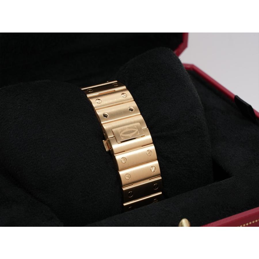 カルティエ サントス ドゥ カルティエ LM 日本限定 Ref.WGSA0101 18KYG グレー文字盤 | Cartier | 05