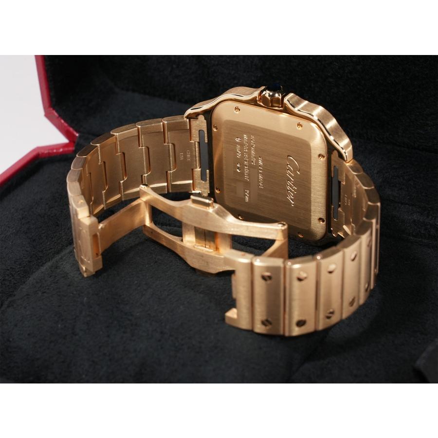 カルティエ サントス ドゥ カルティエ LM 日本限定 Ref.WGSA0101 18KYG グレー文字盤 | Cartier | 06