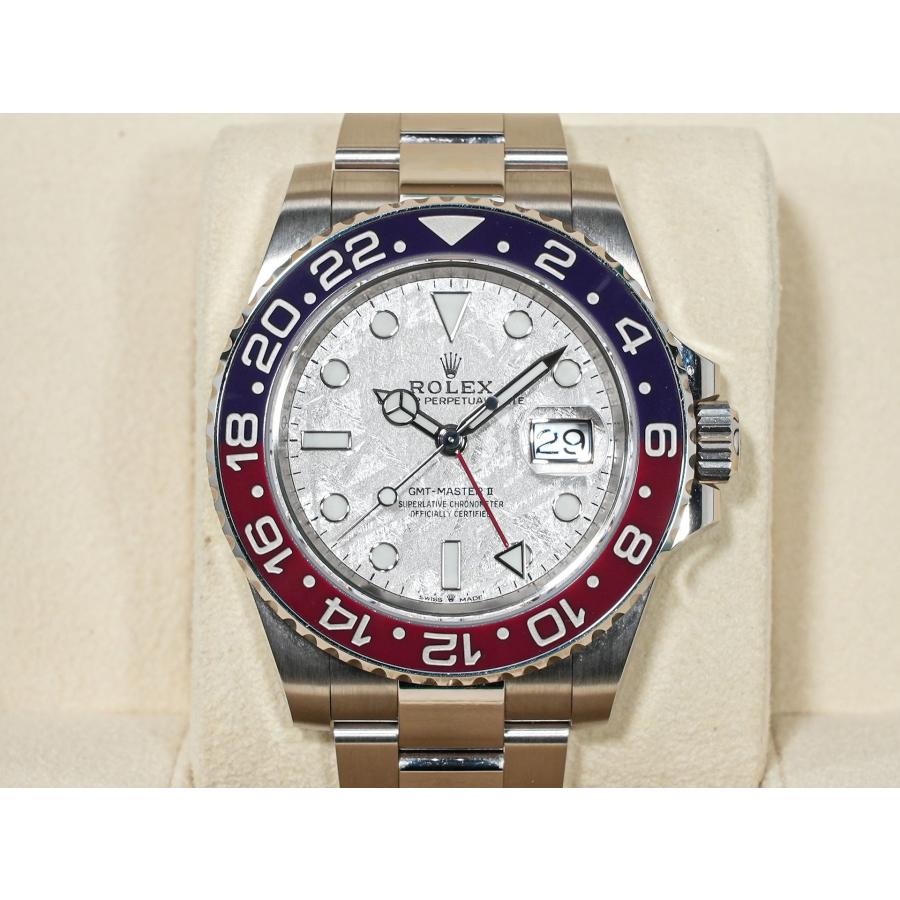ロレックス GMTマスターII Ref.126719BLRO ホワイトゴールド メテオライト文字盤 オイスターブレスレット | GMTマスター | 01