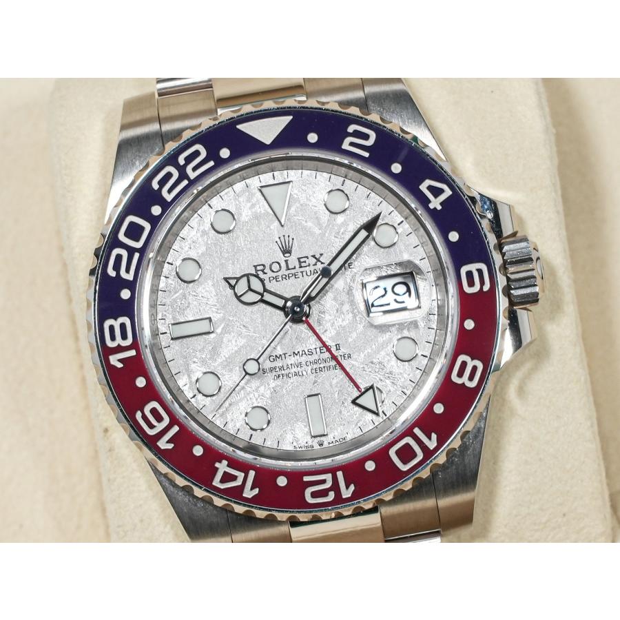 ロレックス GMTマスターII Ref.126719BLRO ホワイトゴールド メテオライト文字盤 オイスターブレスレット | GMTマスター | 02