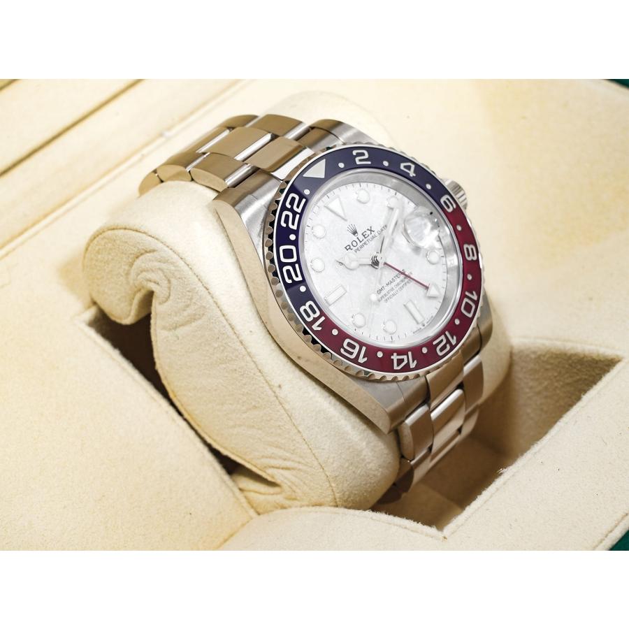 ロレックス GMTマスターII Ref.126719BLRO ホワイトゴールド メテオライト文字盤 オイスターブレスレット | GMTマスター | 04