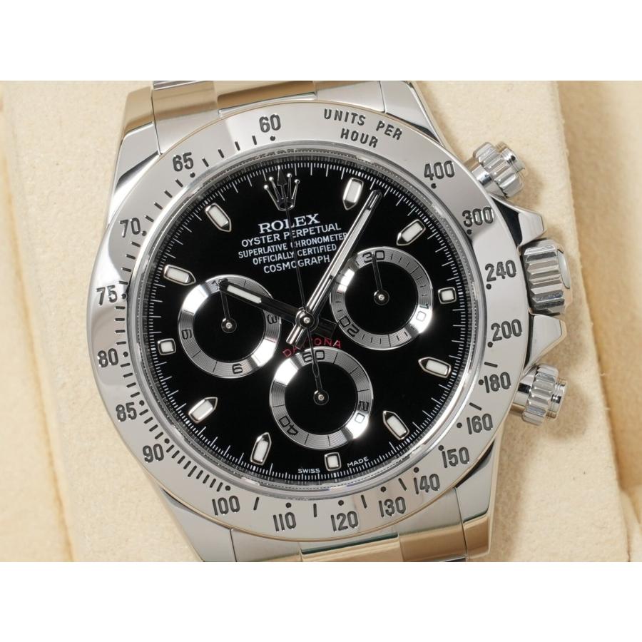 ロレックス デイトナ Ref.116520 ステンレススチール ブラック文字盤 | コスモグラフ デイトナ | 01