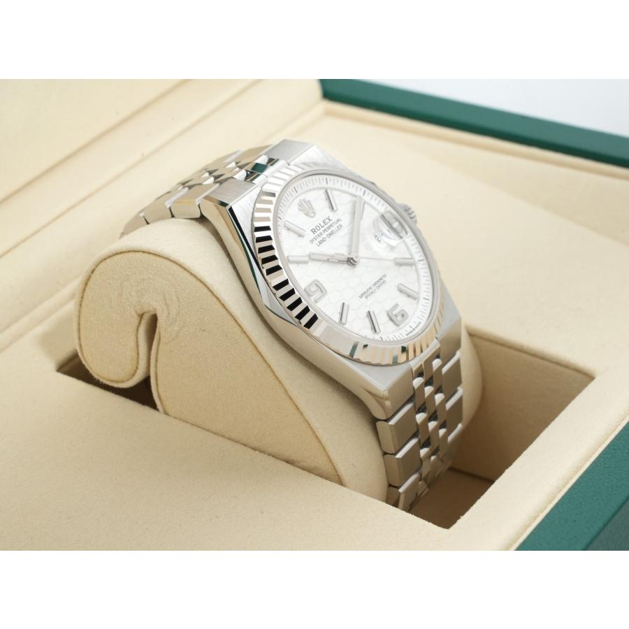 ロレックス ランドドゥエラー Ref.127334 ステンレススチール/ホワイトゴールド ホワイト文字盤 ジュビリーブレスレット | ROLEX | 04