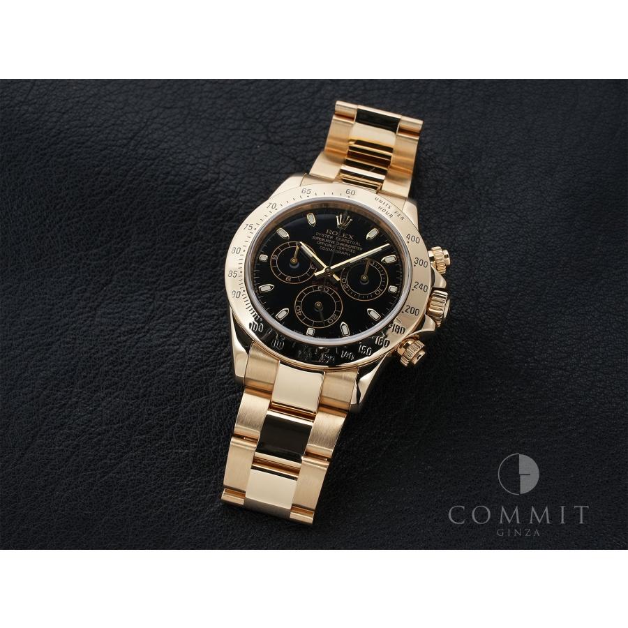 ロレックス デイトナ Ref.116528 イエローゴールド ブラック文字盤 | コスモグラフ デイトナ | 10