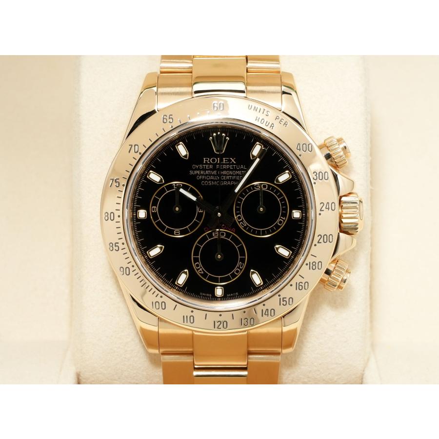 ロレックス デイトナ Ref.116528 イエローゴールド ブラック文字盤 | コスモグラフ デイトナ | 01