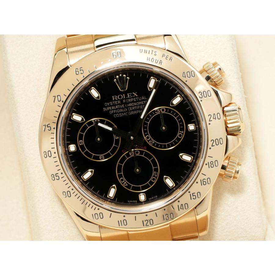 ロレックス デイトナ Ref.116528 イエローゴールド ブラック文字盤 | コスモグラフ デイトナ | 02
