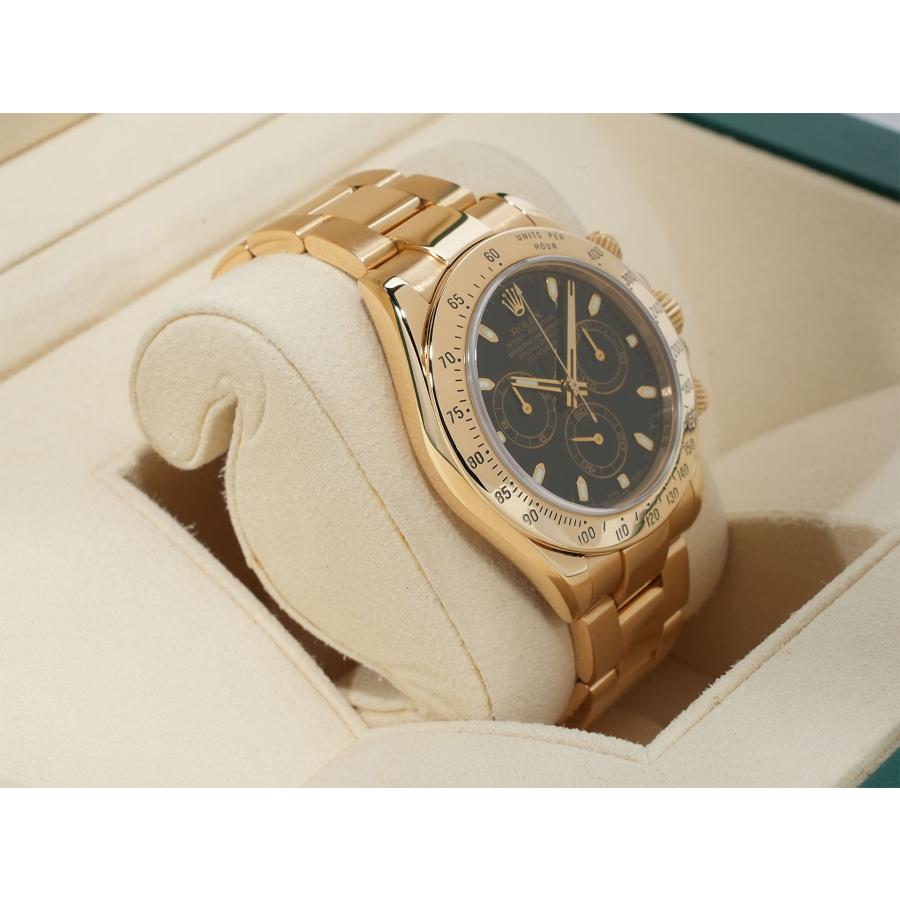 ロレックス デイトナ Ref.116528 イエローゴールド ブラック文字盤 | コスモグラフ デイトナ | 04