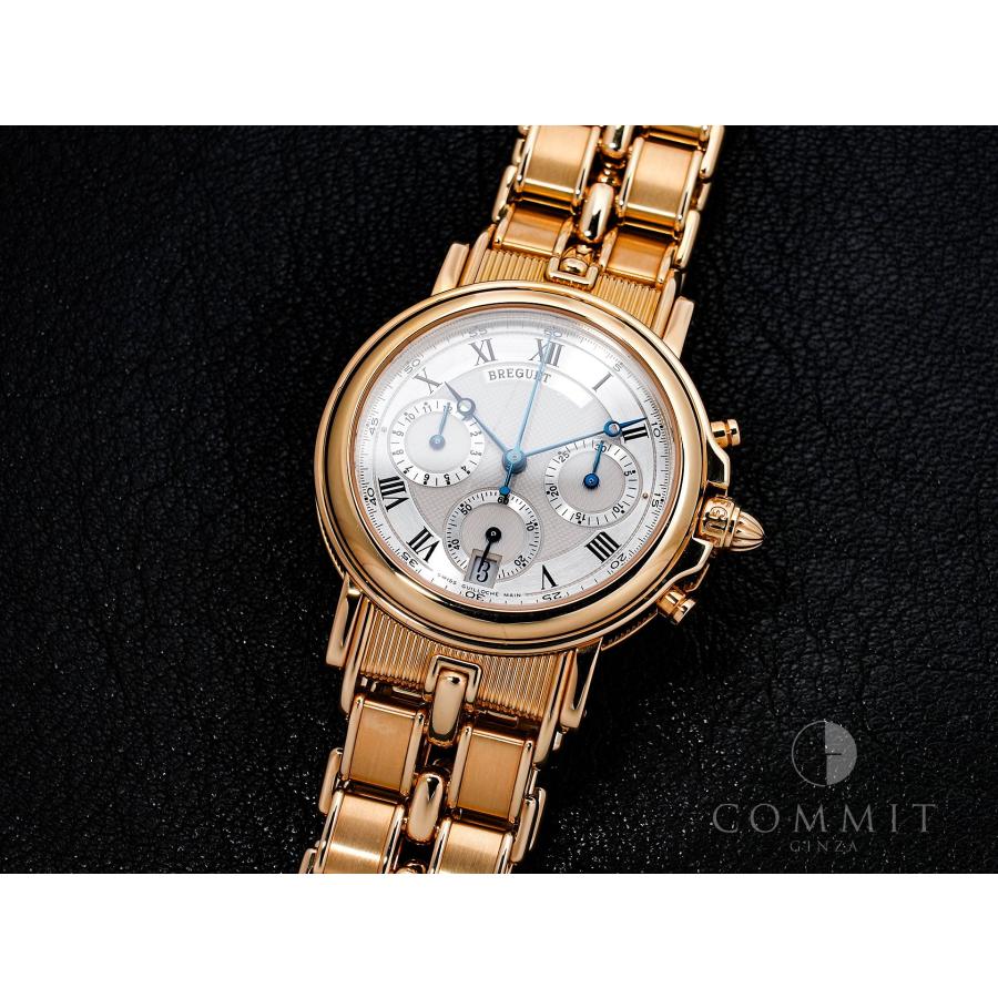 ブレゲ マリーン クロノグラフ Ref.3460BA/12/A90 イエローゴールド シルバー文字盤 | ブレゲ | 11