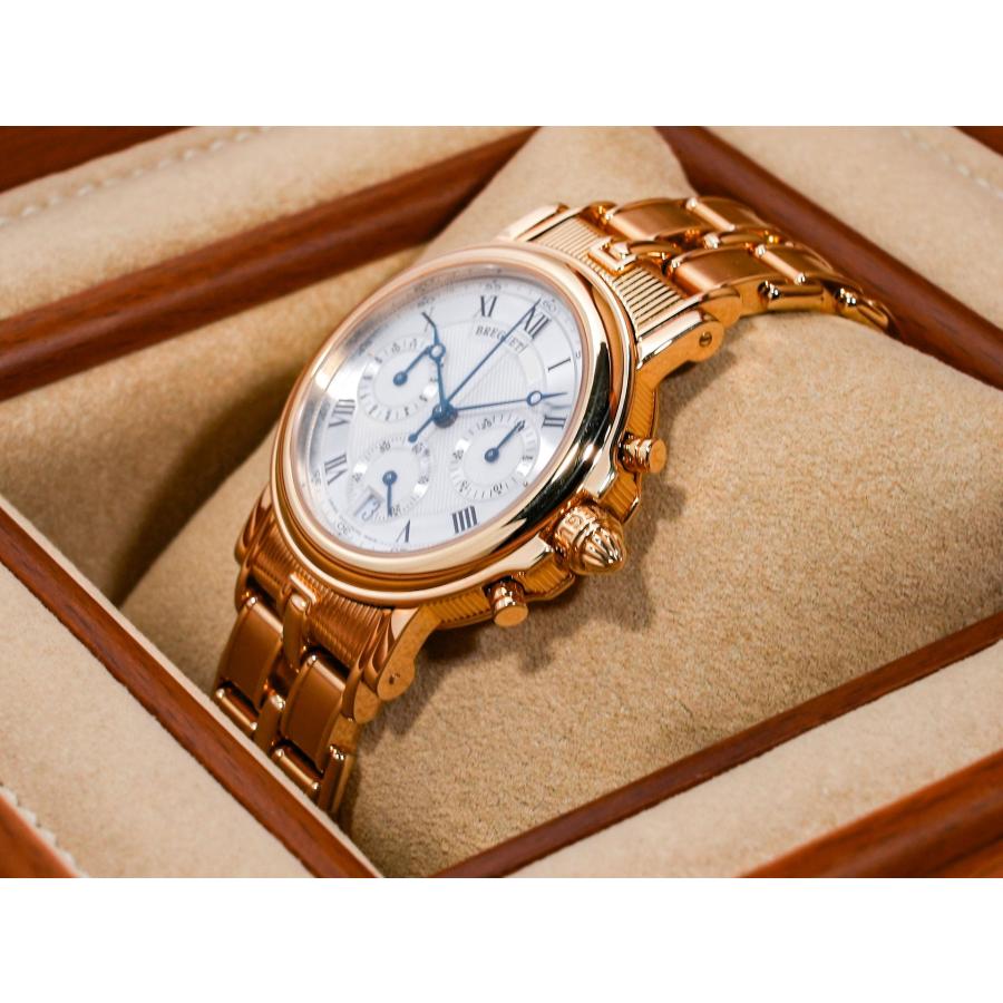 ブレゲ マリーン クロノグラフ Ref.3460BA/12/A90 イエローゴールド シルバー文字盤 | ブレゲ | 03