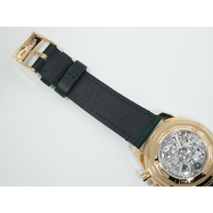 ゼニス クロノマスター オリジナル トリプルカレンダー マラカイト Ref.30.3400.3610/63.C916 イエローゴールド マラカイト文字盤 | ZENITH（時計） | 08