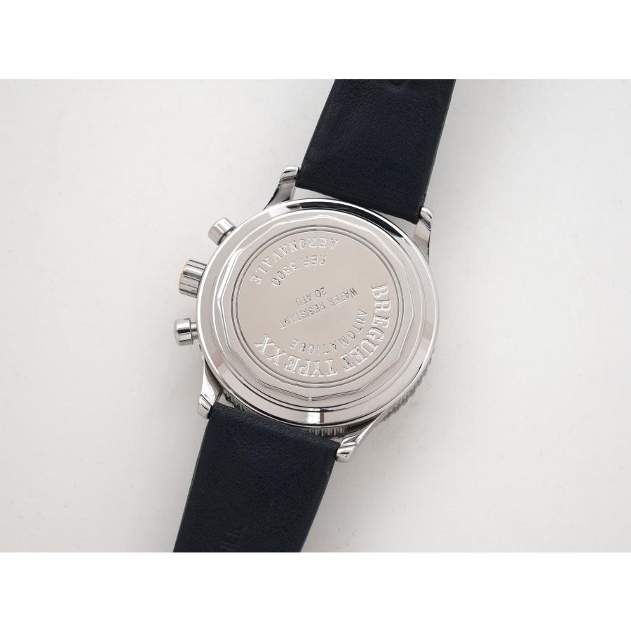 ブレゲ アエロナバル フライバッククロノグラフ Ref.3800ST/92/3W6 SS ブラック文字盤 | ブレゲ | 06