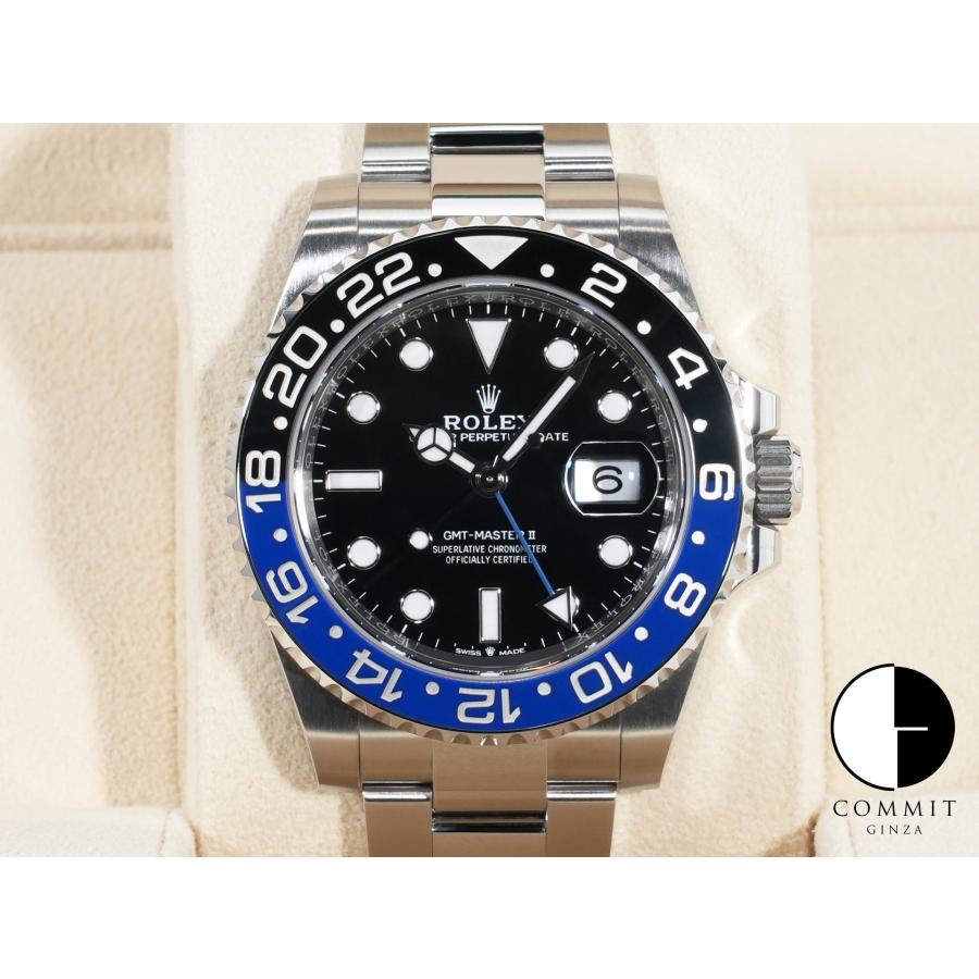 ロレックス GMTマスターII Ref.126710BLNR SS ブラック文字盤 オイスターブレスレット | GMTマスター