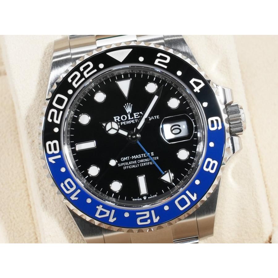 ロレックス GMTマスターII Ref.126710BLNR SS ブラック文字盤 オイスターブレスレット | GMTマスター | 02