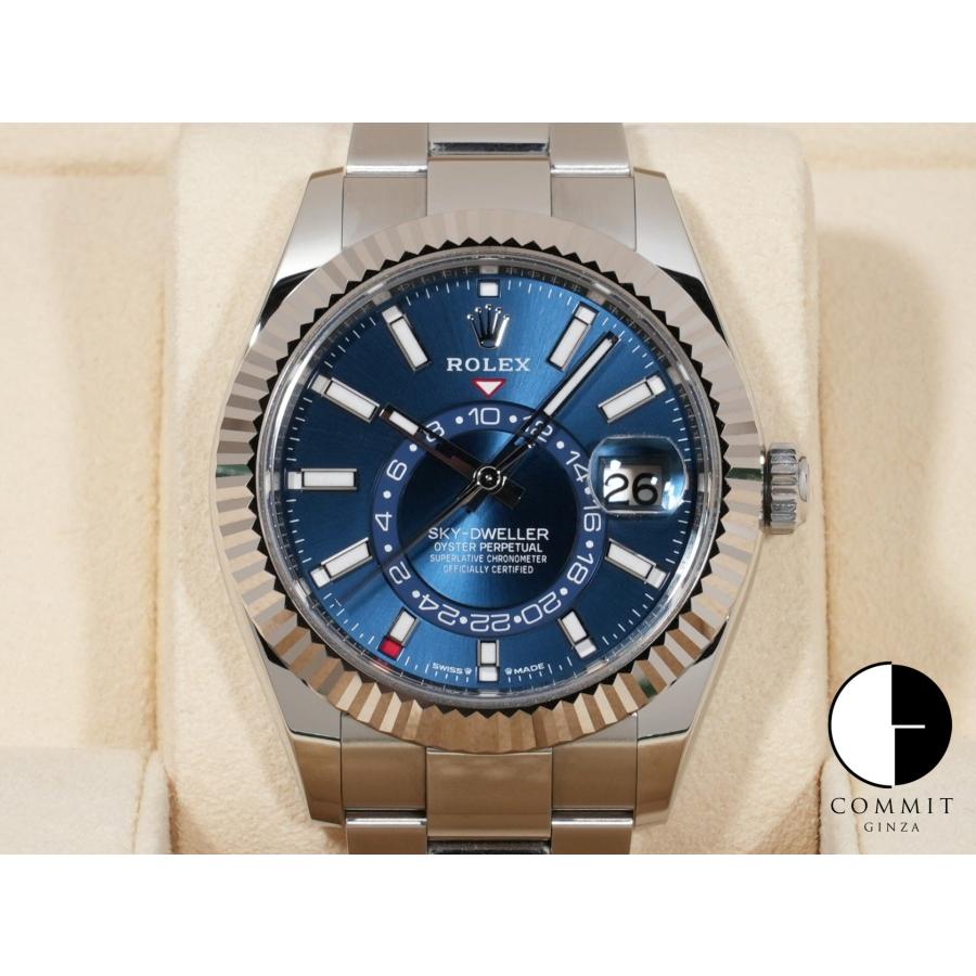 ロレックス スカイドゥエラー Ref.336934 SS/WG ブルー文字盤 オイスターブレスレット | スカイドゥエラー