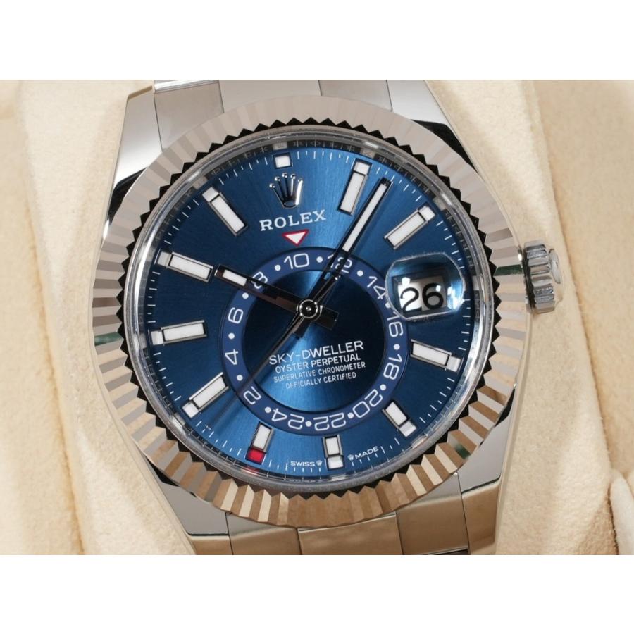 ロレックス スカイドゥエラー Ref.336934 SS/WG ブルー文字盤 オイスターブレスレット | スカイドゥエラー | 02