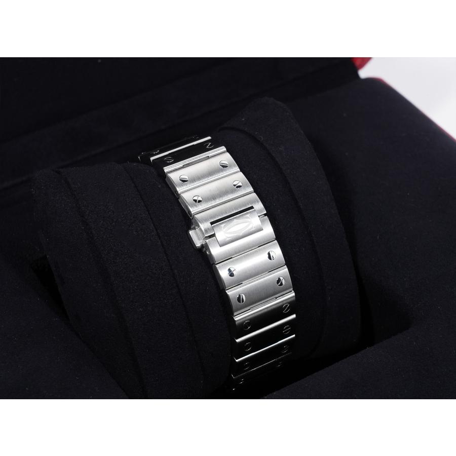 カルティエ サントス ドゥ カルティエ Ref.WHSA0007 ステンレススチール スケルトン文字盤 | Cartier | 06