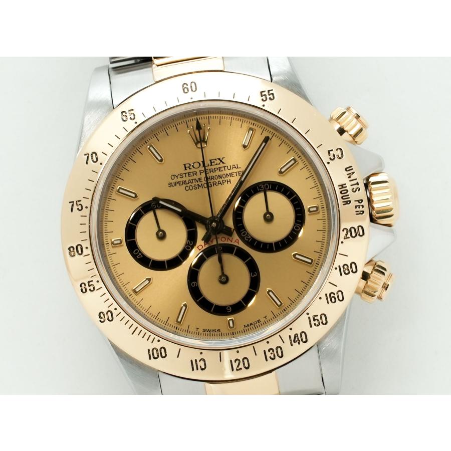 ロレックス デイトナ エルプリメロ Ref.16523 SS/YG シャンパン文字盤 | コスモグラフ デイトナ | 02