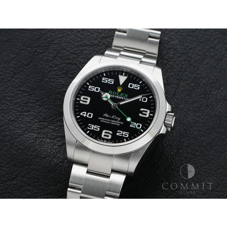 ロレックス エアキング Ref.126900 ステンレススチール ブラック文字盤 オイスターブレスレット | エアキング | 10