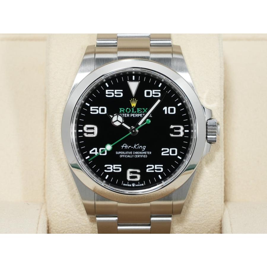 ロレックス エアキング Ref.126900 ステンレススチール ブラック文字盤 オイスターブレスレット | エアキング | 01