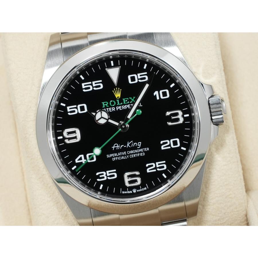 ロレックス エアキング Ref.126900 ステンレススチール ブラック文字盤 オイスターブレスレット | エアキング | 02