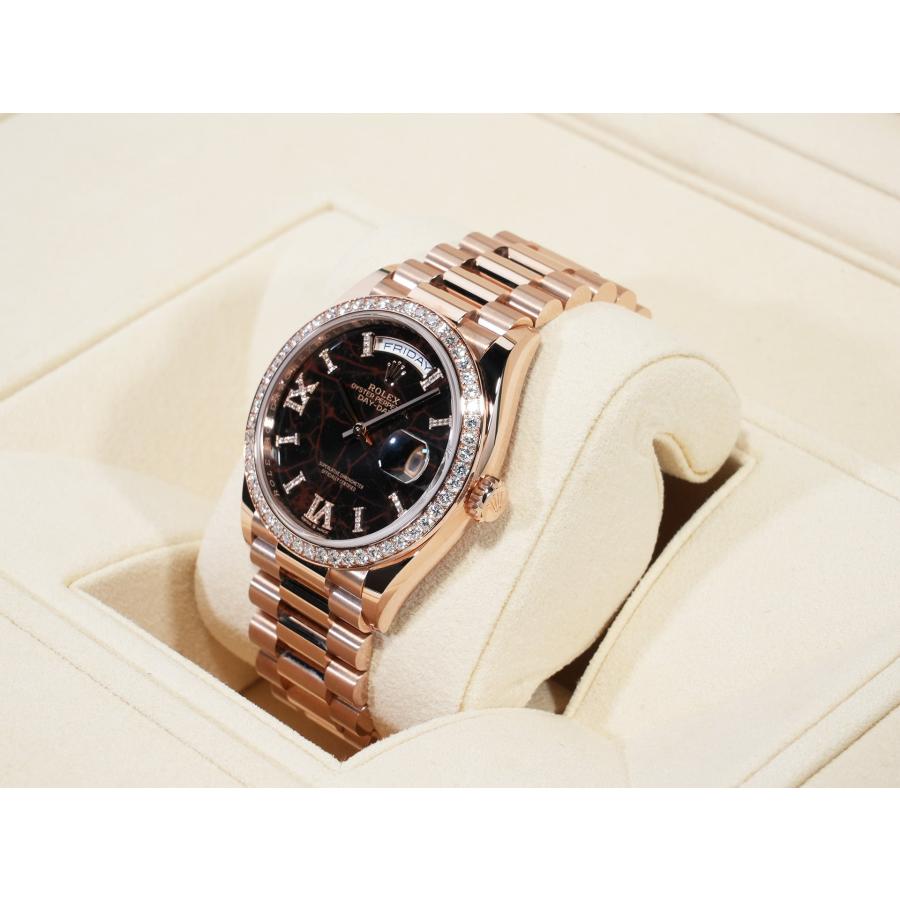 ロレックス デイデイト36 Ref.128345RBR エバーローズゴールド アイゼンキーゼル文字盤 | デイデイト | 03