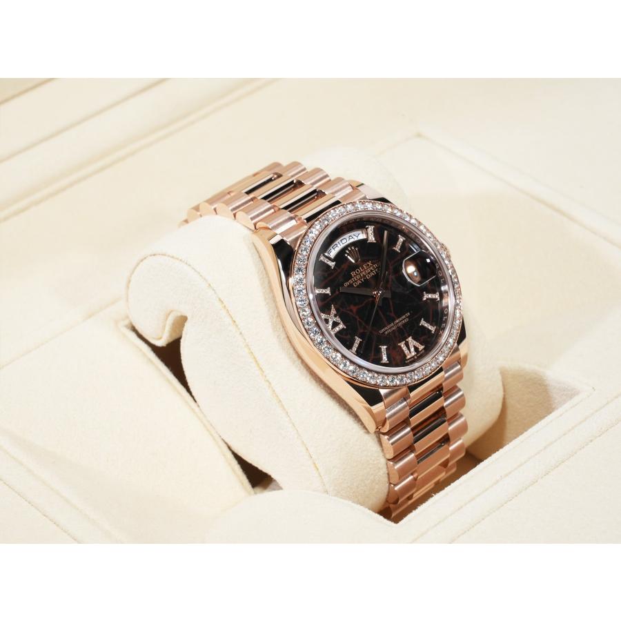 ロレックス デイデイト36 Ref.128345RBR エバーローズゴールド アイゼンキーゼル文字盤 | デイデイト | 04