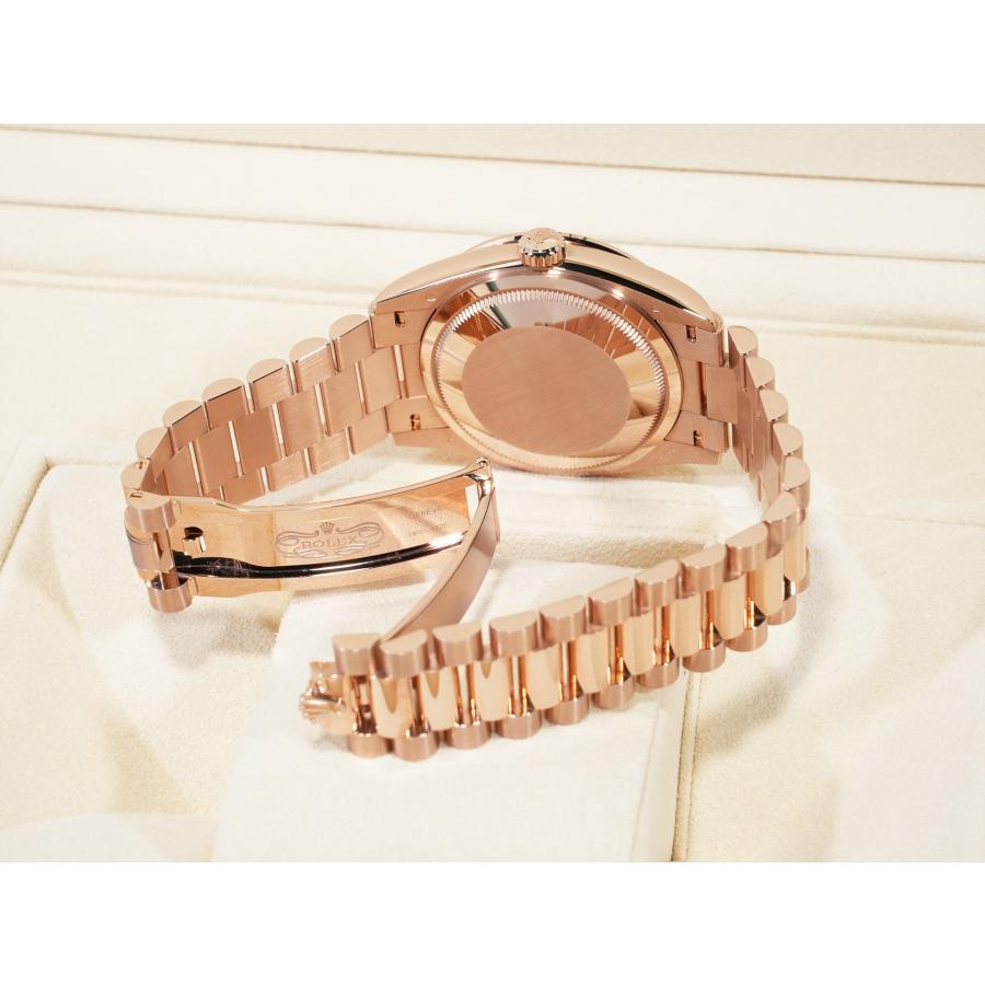 ロレックス デイデイト36 Ref.128345RBR エバーローズゴールド アイゼンキーゼル文字盤 | デイデイト | 06