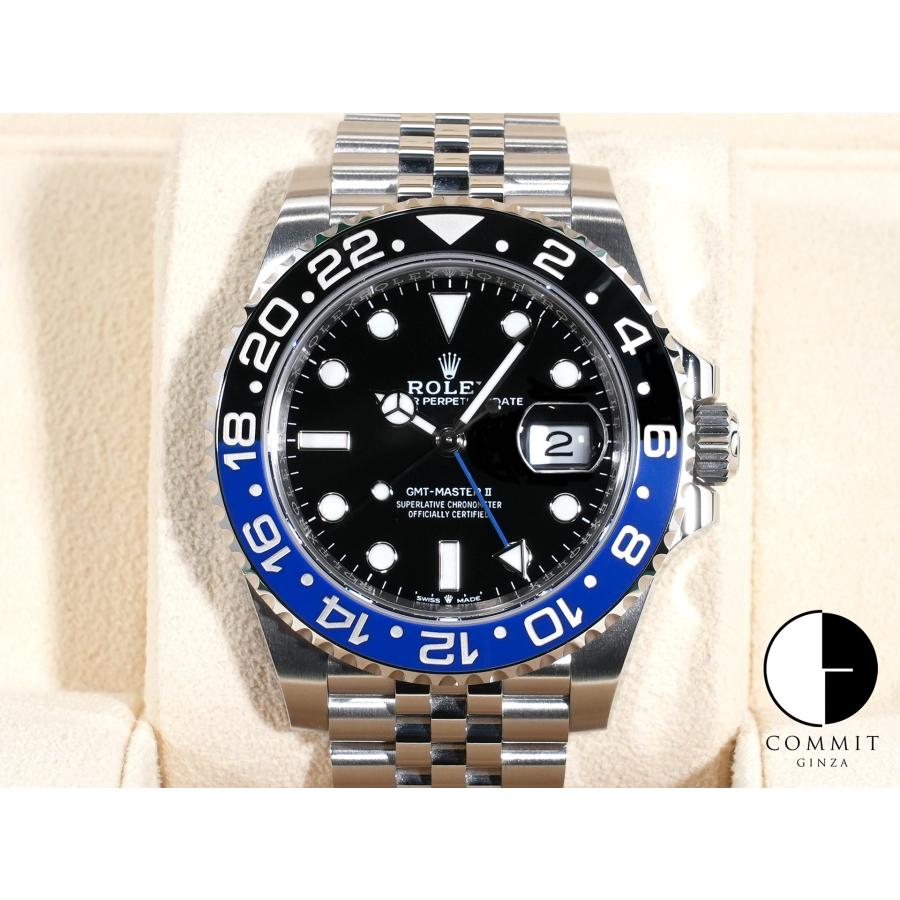 ロレックス GMTマスターII Ref.126710BLNR SS ブラック文字盤 ジュビリーブレスレット | GMTマスター