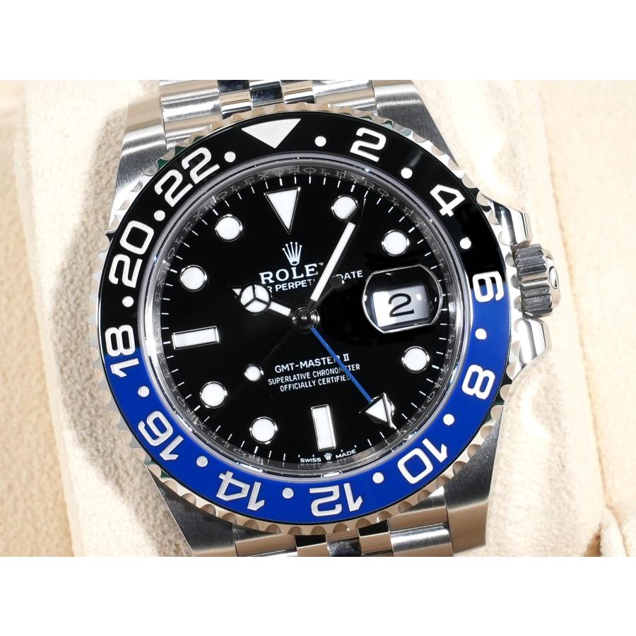 ロレックス GMTマスターII Ref.126710BLNR SS ブラック文字盤 ジュビリーブレスレット | GMTマスター | 02