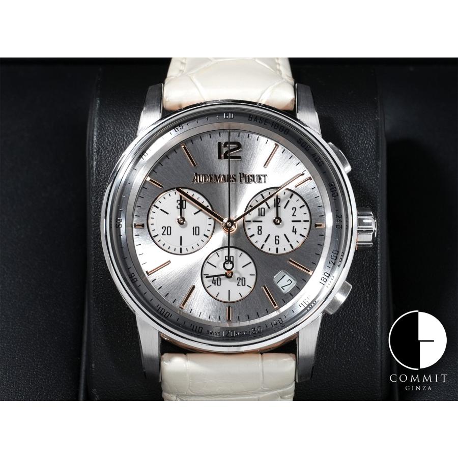 オーデマピゲ CODE 11.59 バイ オーデマ ピゲ クロノグラフ Ref.26393CR.OO.A009CR.01 ホワイトゴールド/ピンクゴールド シルバー文字盤 | AUDEMARS PIGUET