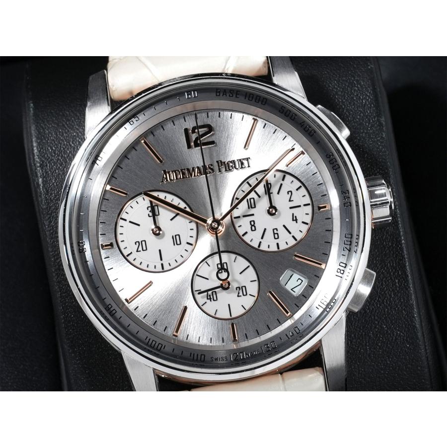 オーデマピゲ CODE 11.59 バイ オーデマ ピゲ クロノグラフ Ref.26393CR.OO.A009CR.01 ホワイトゴールド/ピンクゴールド シルバー文字盤 | AUDEMARS PIGUET | 02