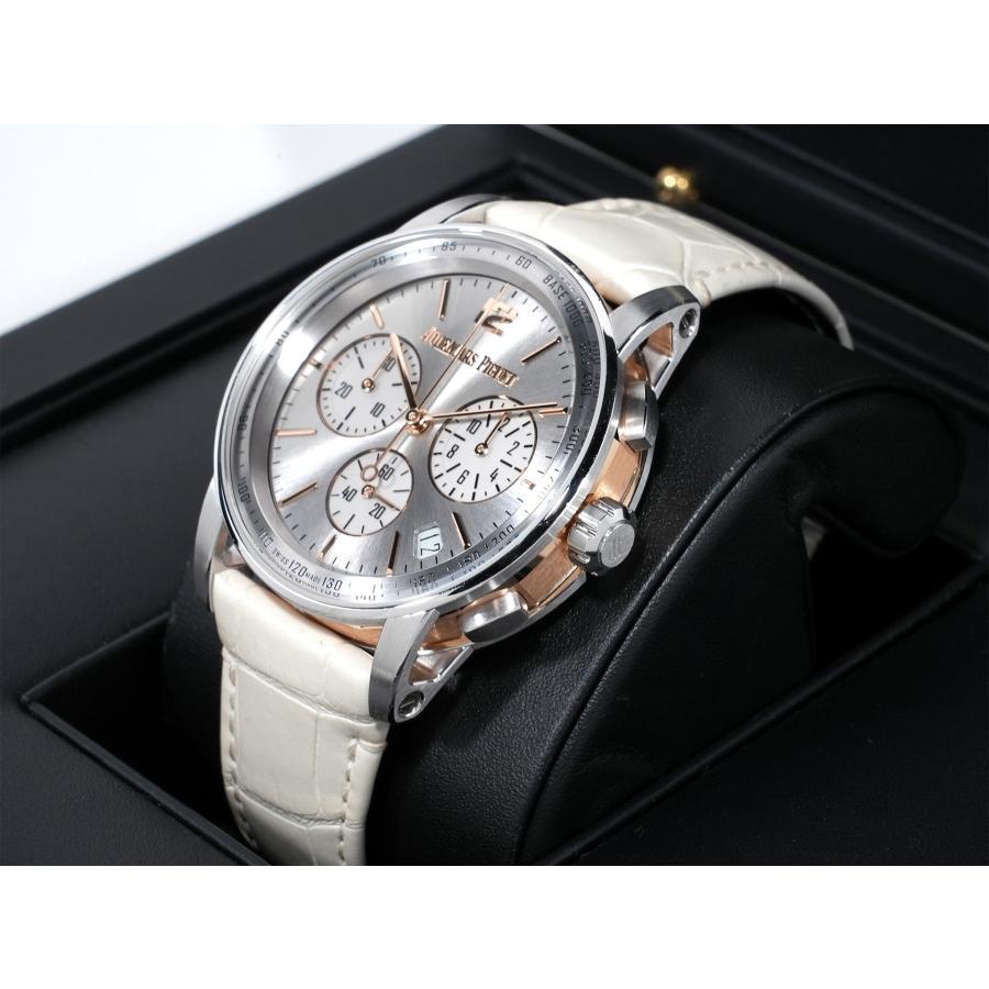 オーデマピゲ CODE 11.59 バイ オーデマ ピゲ クロノグラフ Ref.26393CR.OO.A009CR.01 ホワイトゴールド/ピンクゴールド シルバー文字盤 | AUDEMARS PIGUET | 03
