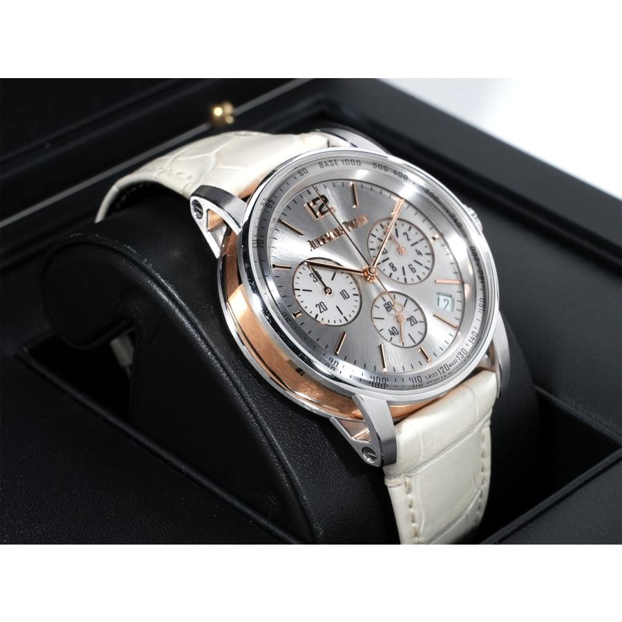 オーデマピゲ CODE 11.59 バイ オーデマ ピゲ クロノグラフ Ref.26393CR.OO.A009CR.01 ホワイトゴールド/ピンクゴールド シルバー文字盤 | AUDEMARS PIGUET | 04