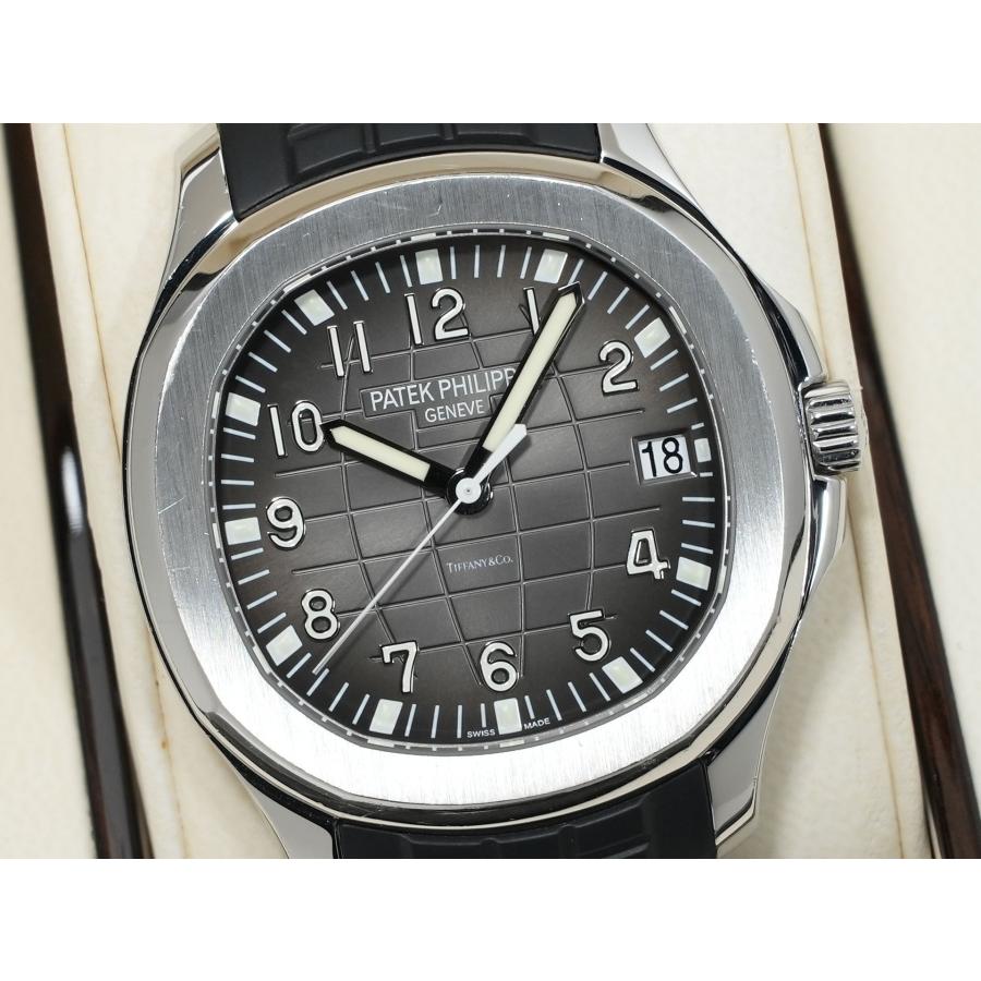 パテックフィリップ アクアノート TIFFANY＆CO. Ref.5167A-001 ステンレススチール ブラック文字盤 | アクアノート | 02