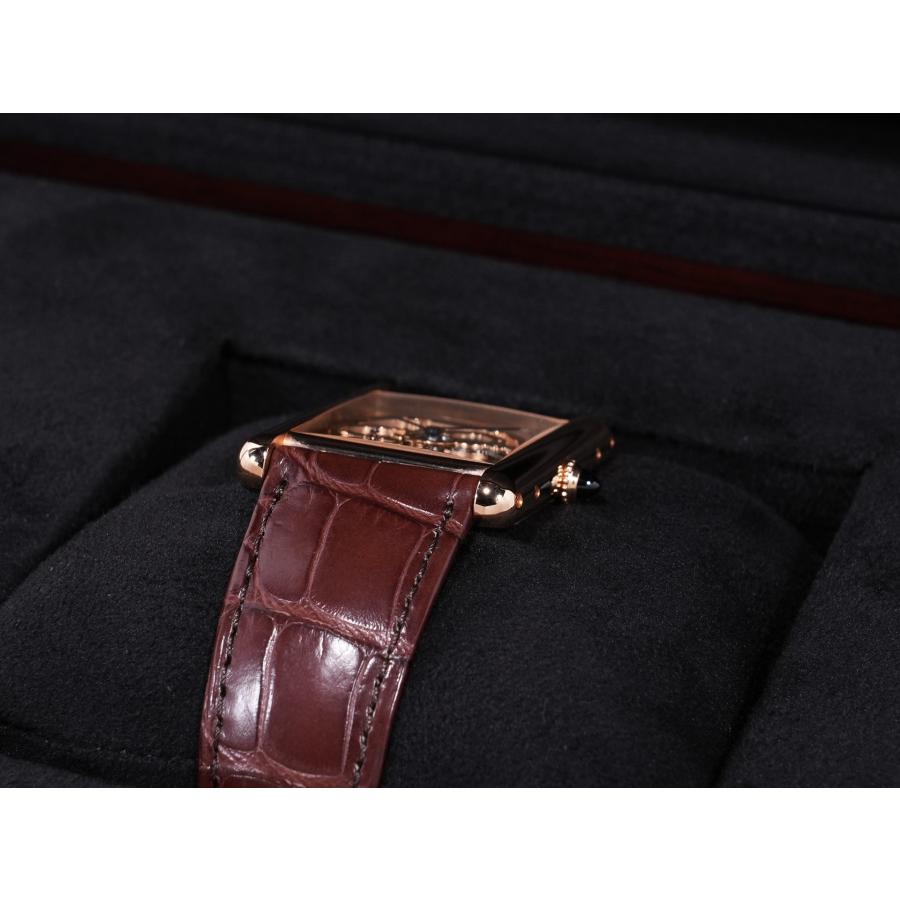 カルティエ タンク ルイ カルティエ スケルトン Ref.CRWHTA0002 18KRG スケルトン文字盤 | Cartier | 05