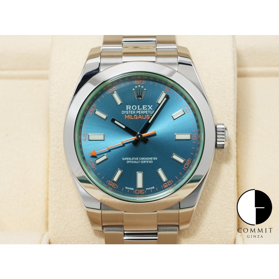 ロレックス ミルガウス Ref.116400GV ステンレススチール Zブルー文字盤 | ミルガウス