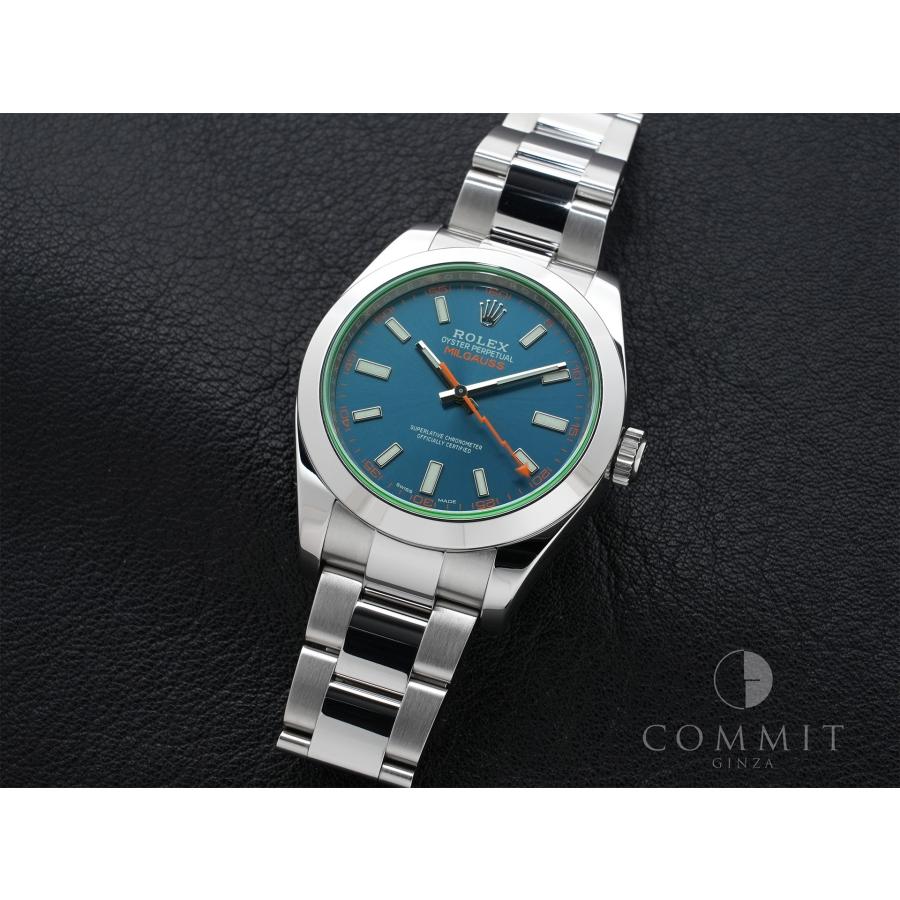 ロレックス ミルガウス Ref.116400GV ステンレススチール Zブルー文字盤 | ミルガウス | 10