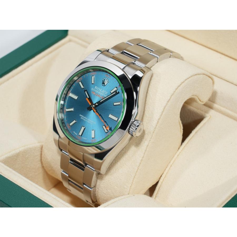 ロレックス ミルガウス Ref.116400GV ステンレススチール Zブルー文字盤 | ミルガウス | 03