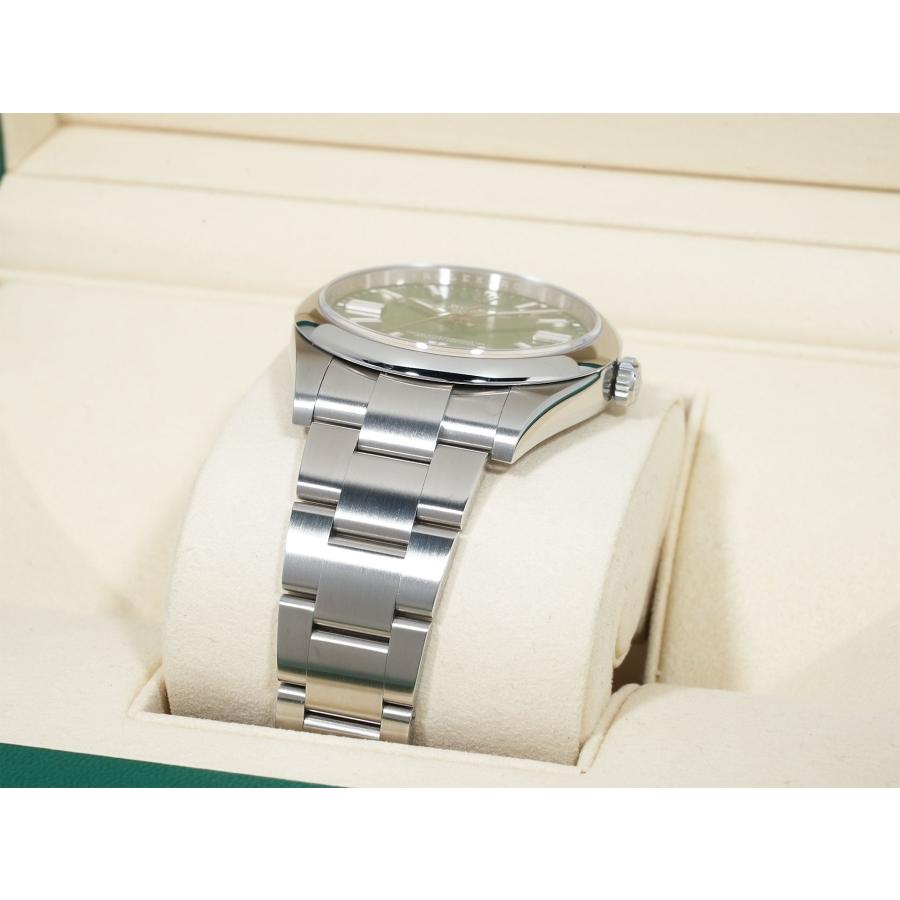 ロレックス オイスターパーペチュアル41 Ref.124300 ステンレススチール グリーン文字盤 | オイスター パーペチュアル | 05