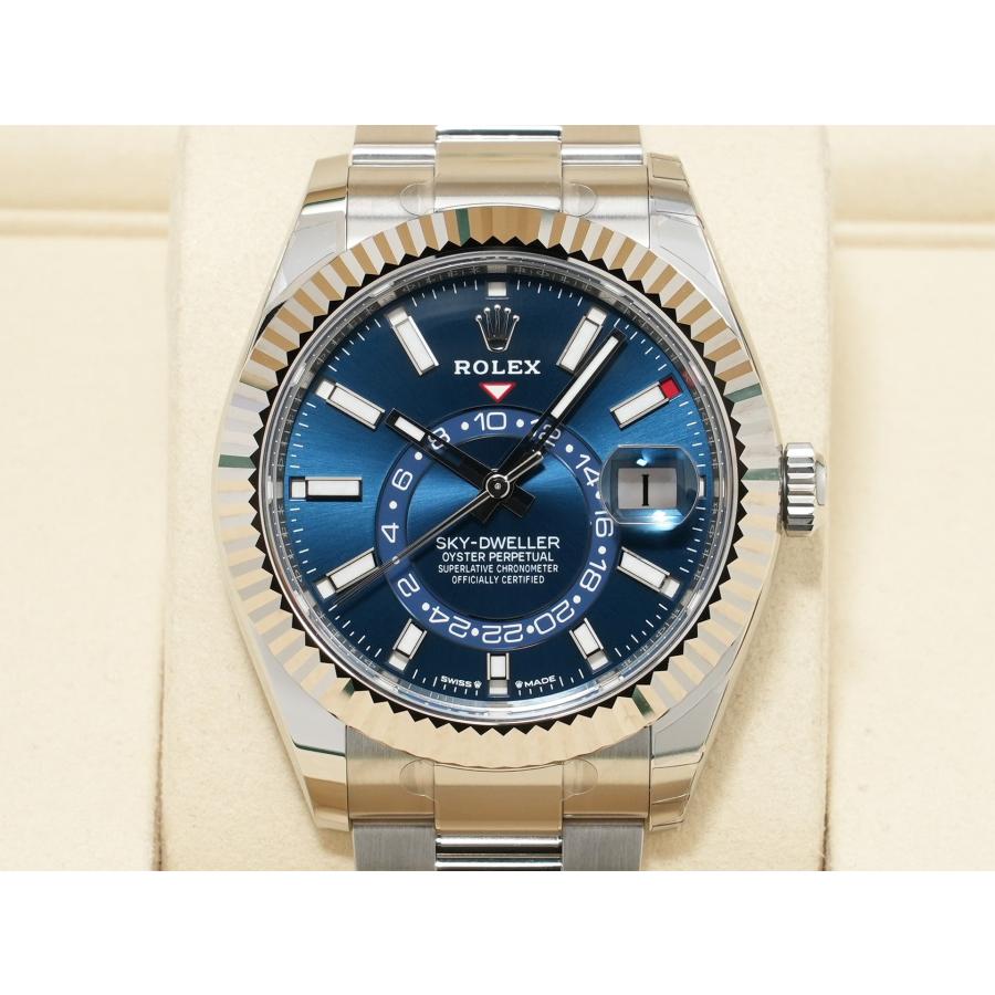 ロレックス スカイドゥエラー Ref.336934 ステンレススチール/ホワイトゴールド ブルー文字盤 オイスターブレスレット | スカイドゥエラー | 01