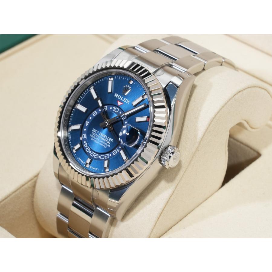 ロレックス スカイドゥエラー Ref.336934 ステンレススチール/ホワイトゴールド ブルー文字盤 オイスターブレスレット | スカイドゥエラー | 03